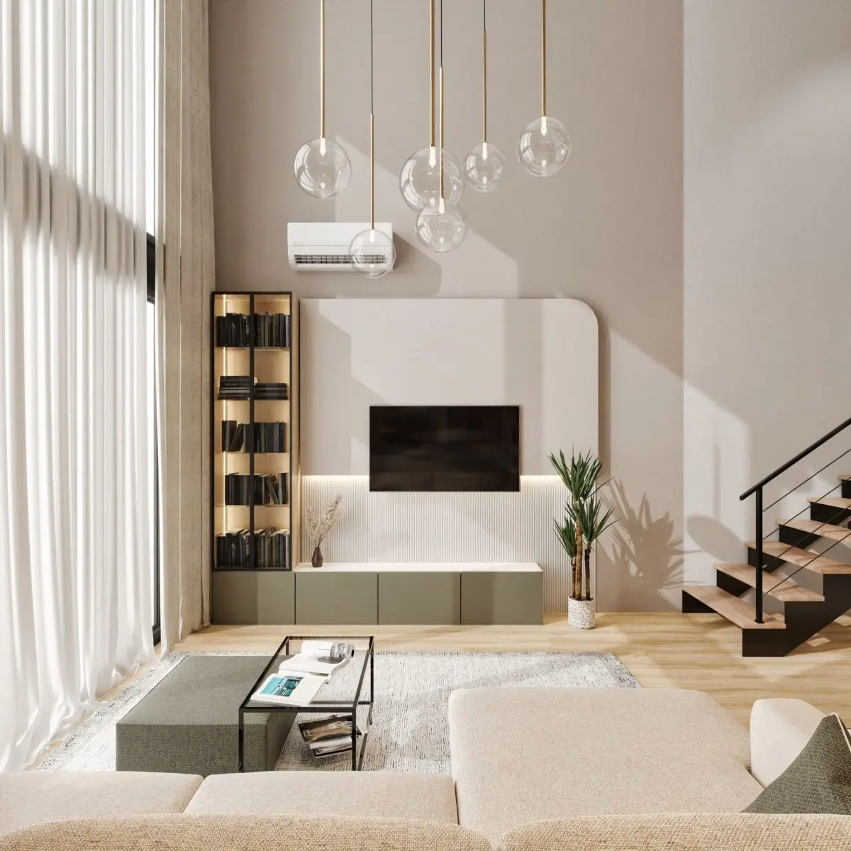 KA LOFT // LIVING ROOM